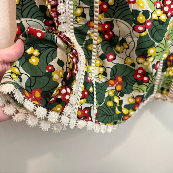 Women’s Daniel Rainn Boho Halter Tope Blouse Floral XL New w/ Tags - Picture 5 of 11